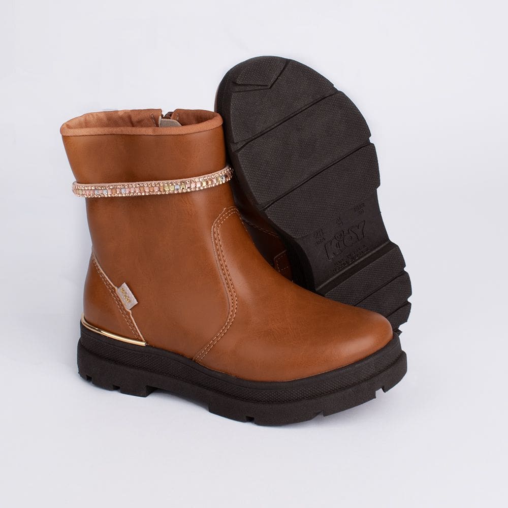 Bota Kidy Style Caramelo