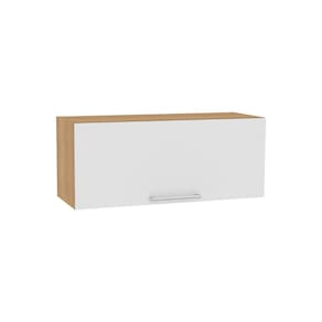 Armário Aéreo Ditália Aspen 1 Pt Basc Carvalh/Br CD-203 Cozy