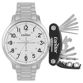 Kit Condor Masculino Militar Prata - CO2035NRV/K4K