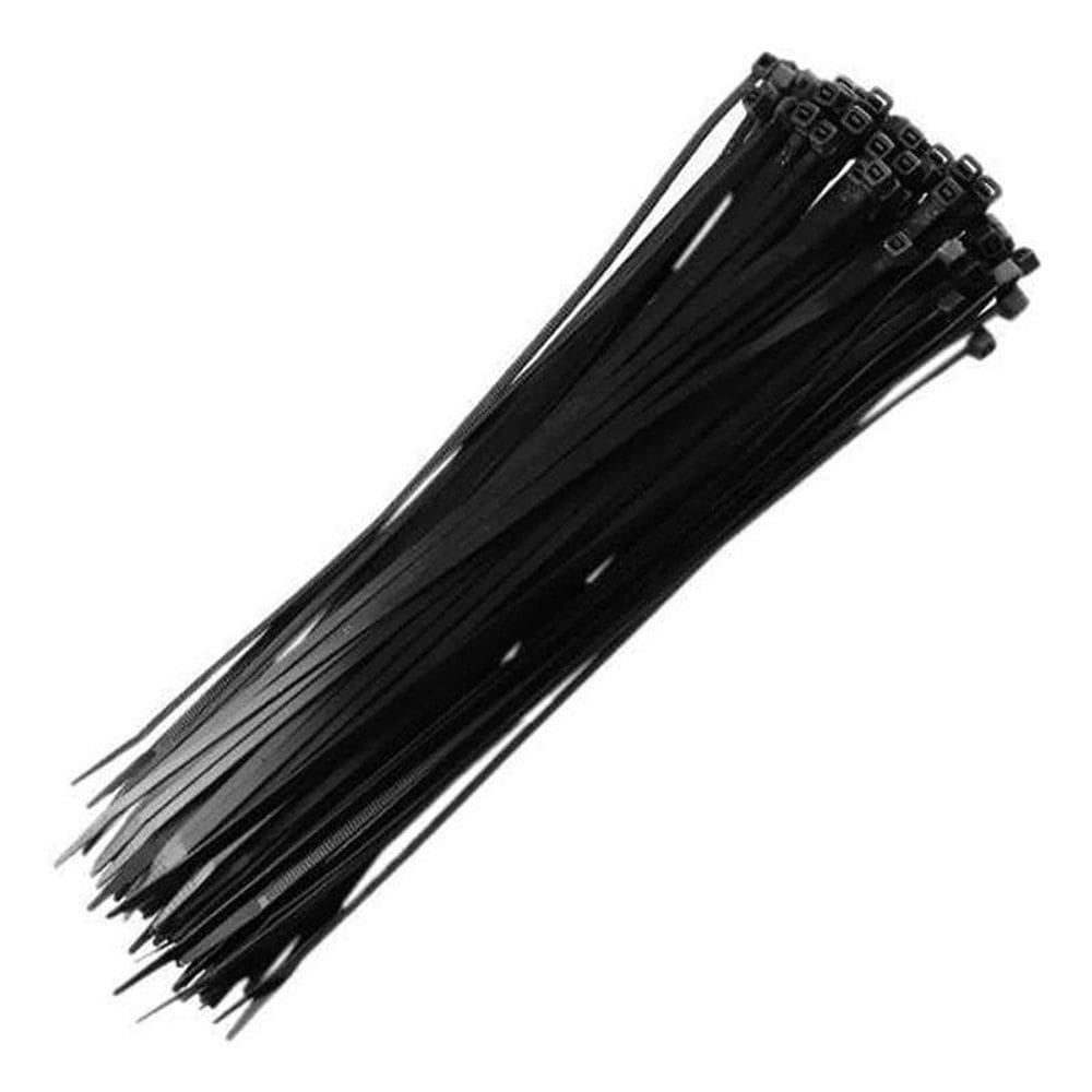 Abraçadeira Nylon Com Clip Fixação 2,5X100Mm Preta 100 G20