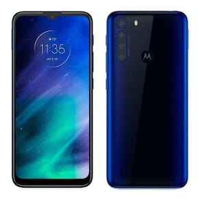 Usado: Motorola One Fusion 64 GB Azul - Muito Bom