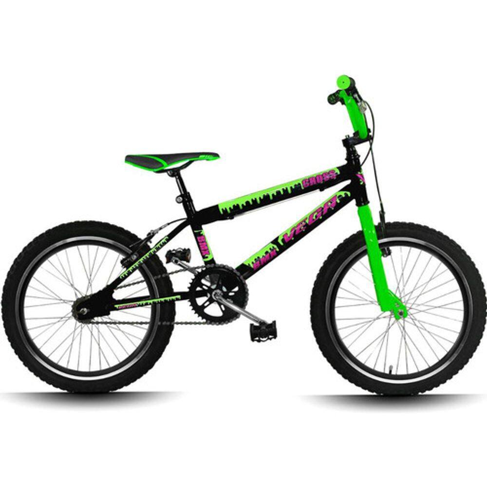 Bicicleta Bmx Freestyle Infantil Vega Aro 20 Bike V-brakes