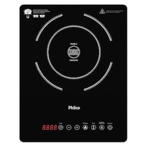 Cooktop a Indução Philco 1 Boca 10 Níveis Preto PCT12P Bivolt