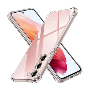 Capinha Silicone Antichoque Transparente Compatível com Samsung S24 FE