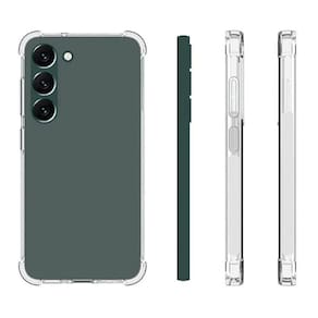 Capinha Silicone Antichoque Transparente Compatível com Samsung S25 PLUS
