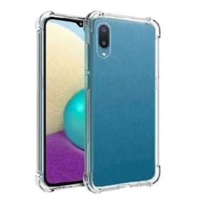 Capinha Silicone Antichoque Transparente Compatível com Samsung A02 / M02