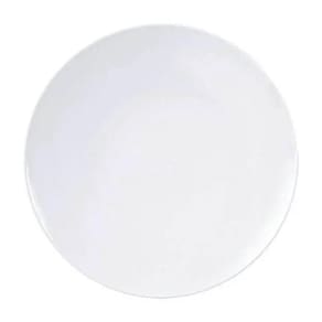 Kit 24 Pratos de Pão Porcelana 16cm Tramontina Sophia Brancos Cupê Restaurantes Cafeterias