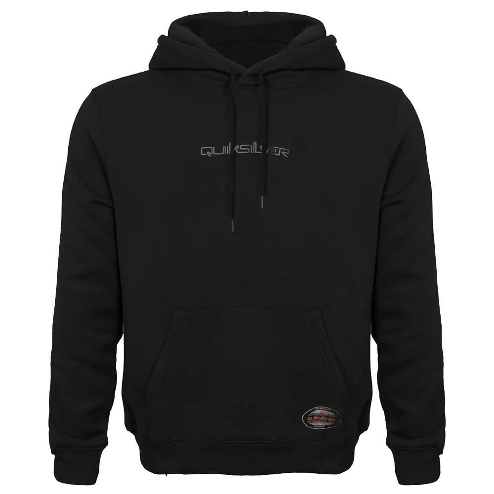 Moletom Quiksilver Canguru Gradient Type New Wave WT25 Preto
