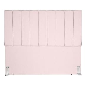 Cabeceira Para Cama Box Casal London Com 140cm Em Linho Rosa
