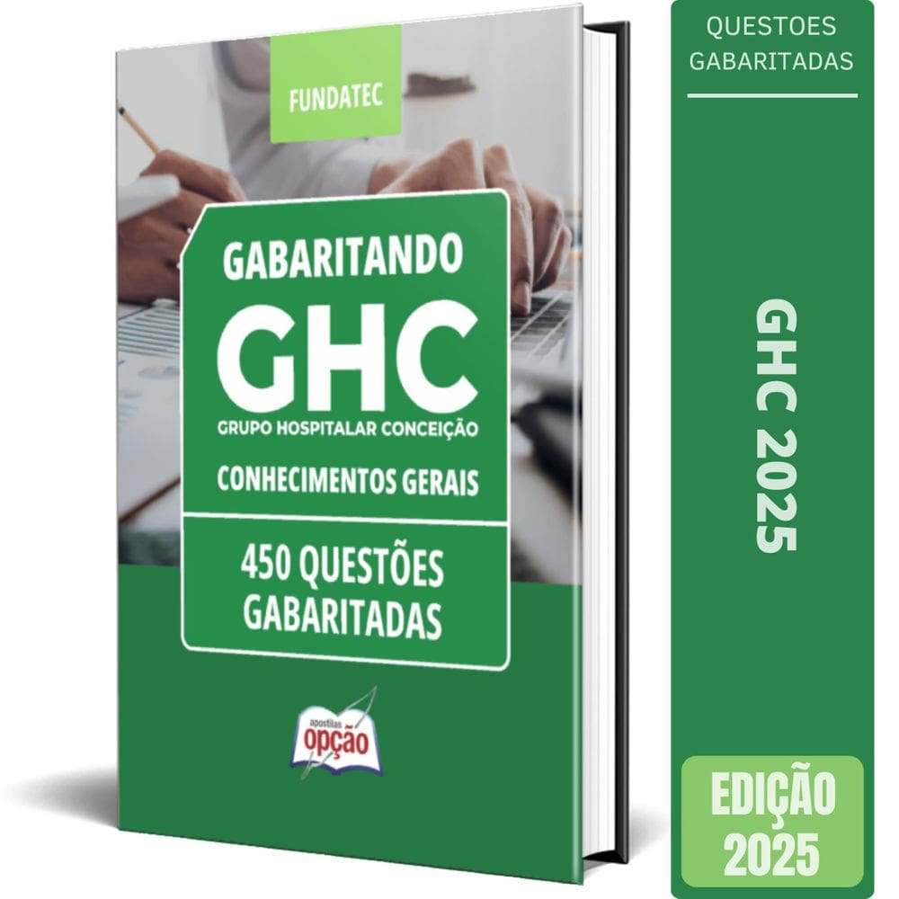 Caderno Ghc 2025 Conhecimentos Gerais 450 Questões