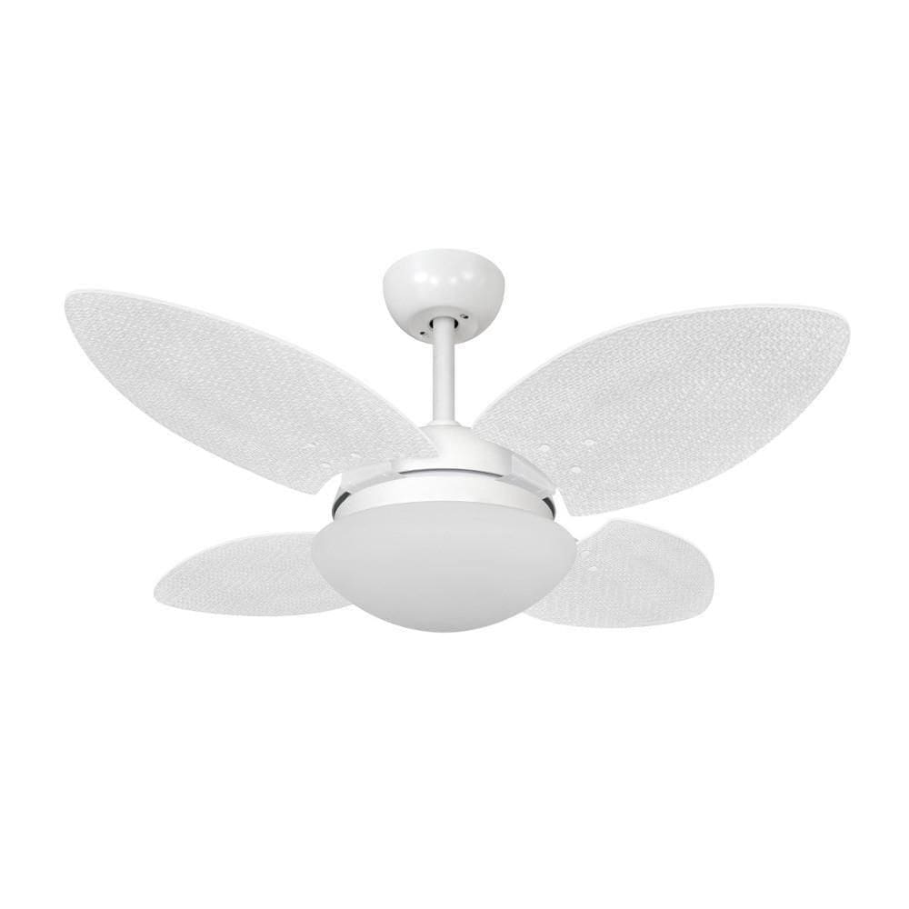 Ventilador De Teto Volare Mini Petalo Palmae Branco 110V