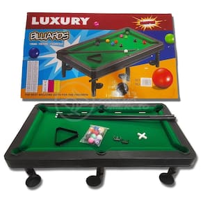 Mesa De Sinuca Luxury Billards Champion 54x30 Bilhar Infantil 11 Bolas Coloridas E Numeradas - Grande