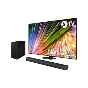 Combo AI Big TV 85" Neo QLED 4K 85QN85D + Soundbar HW-Q990F