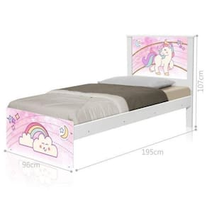 Cama Juvenil Com Cabeceira Barcelona Unicórnio