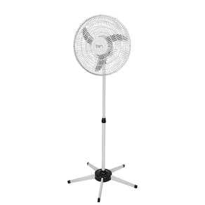 Ventilador Pedestal Oscilante 50 Cm Pp Bivolt Branco