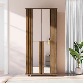 Sapateira Com 2 Portas Friburgo Cinamomo