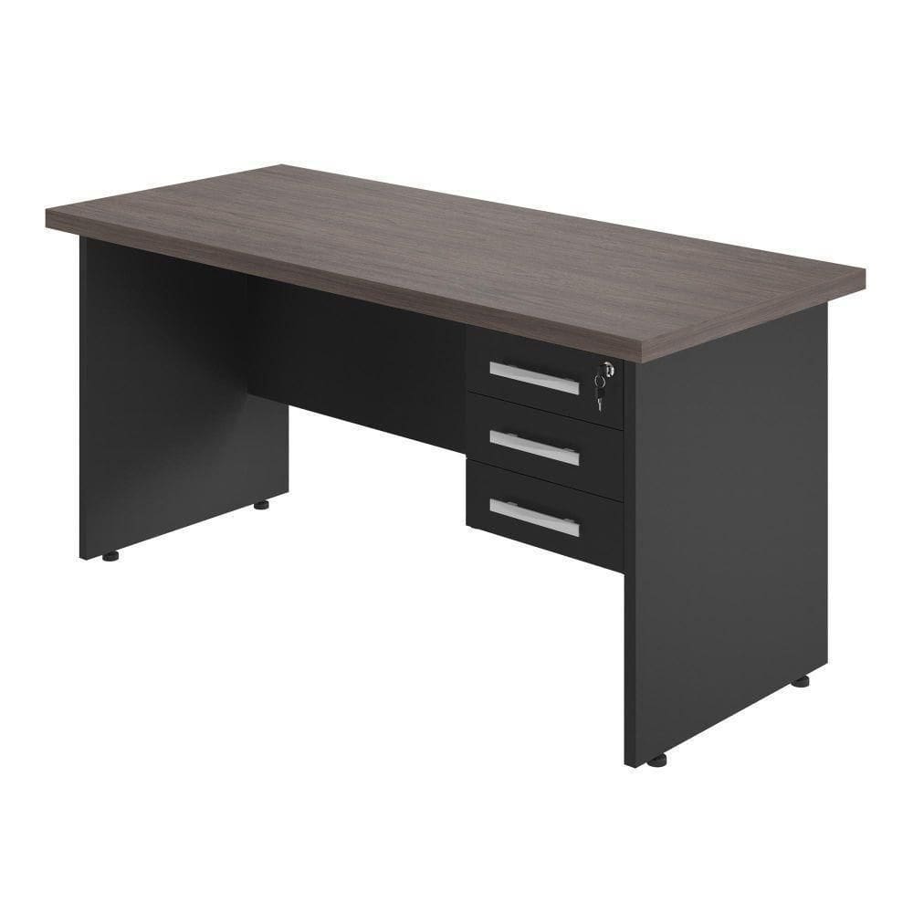 Mesa De Escritorio Neom Freijo Preto