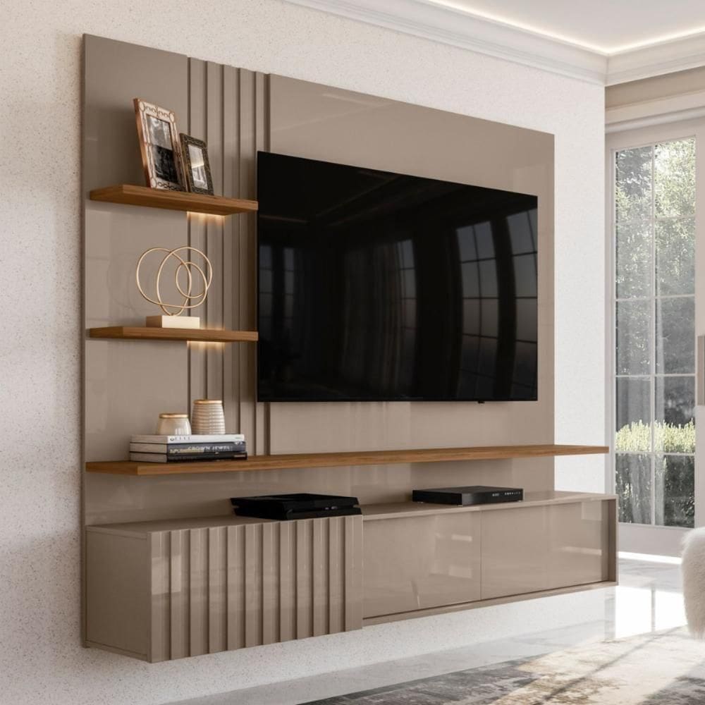 Home Para Tvs 65 Ripado Milão Fendi