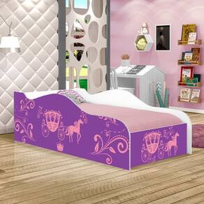 Mini Cama Fun Carruagem De Princesa