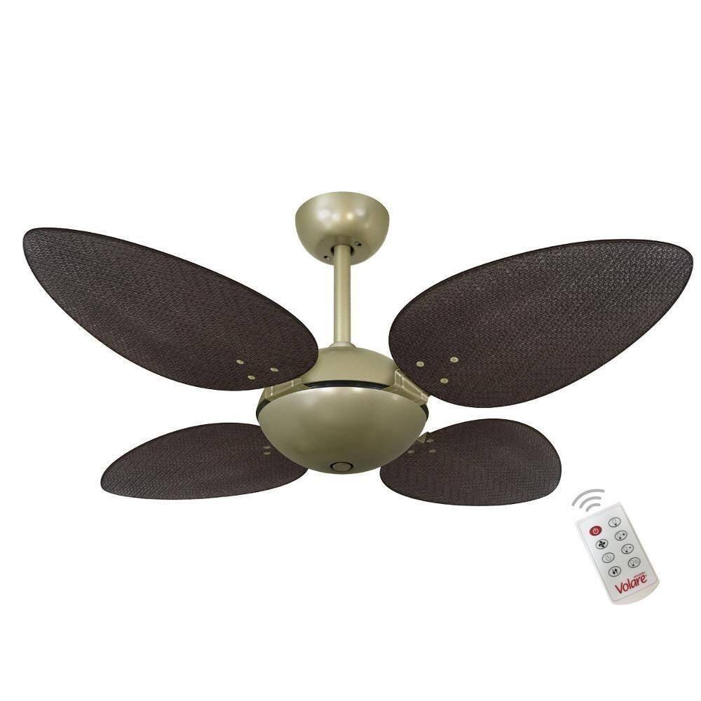 Ventilador Volare Off P Palmae 220V E Controle Remoto