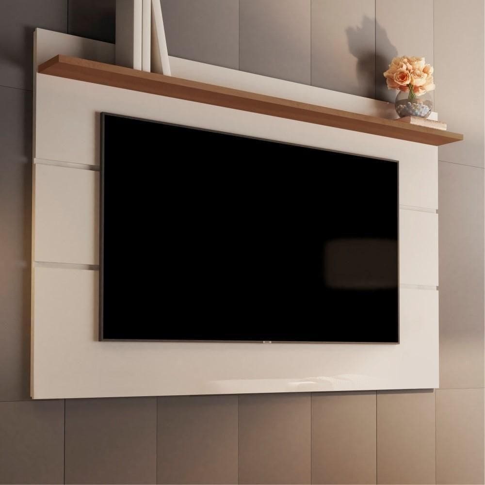 Painel Para Dubhe Off White Freijó