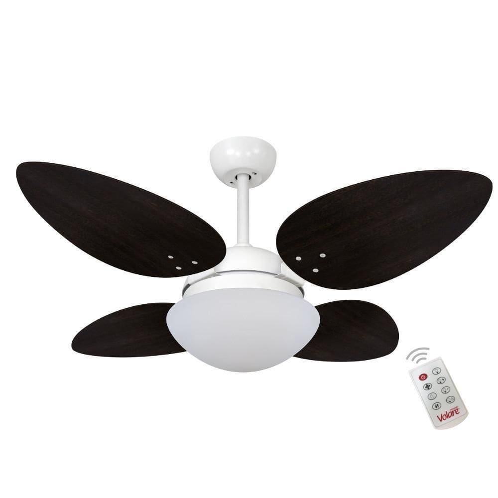 Ventilador Volare Petalo Quad 220V E Controle Remoto