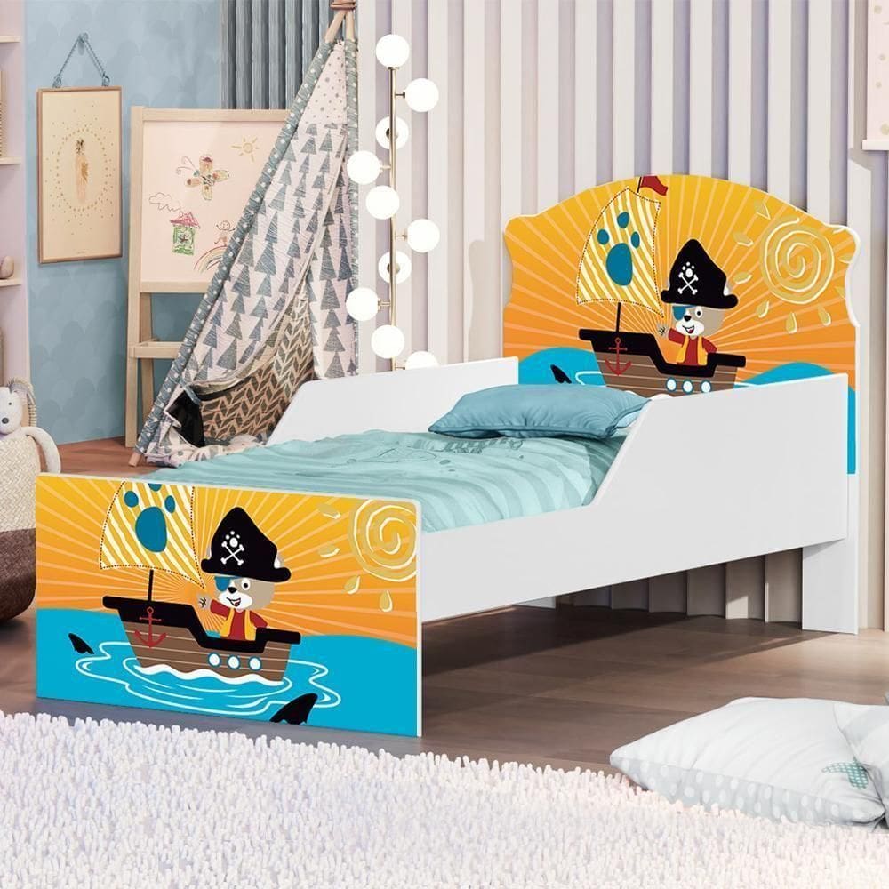 Mini Cama Do Mar Com Colchão
