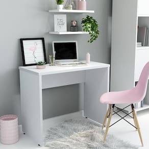 Escrivaninha Para Quarto Alasio Branco