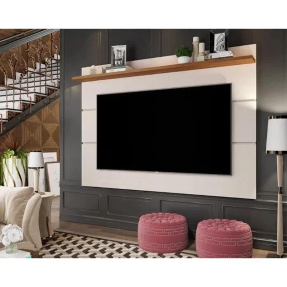 Painel Para Dubhe Off White Freijó