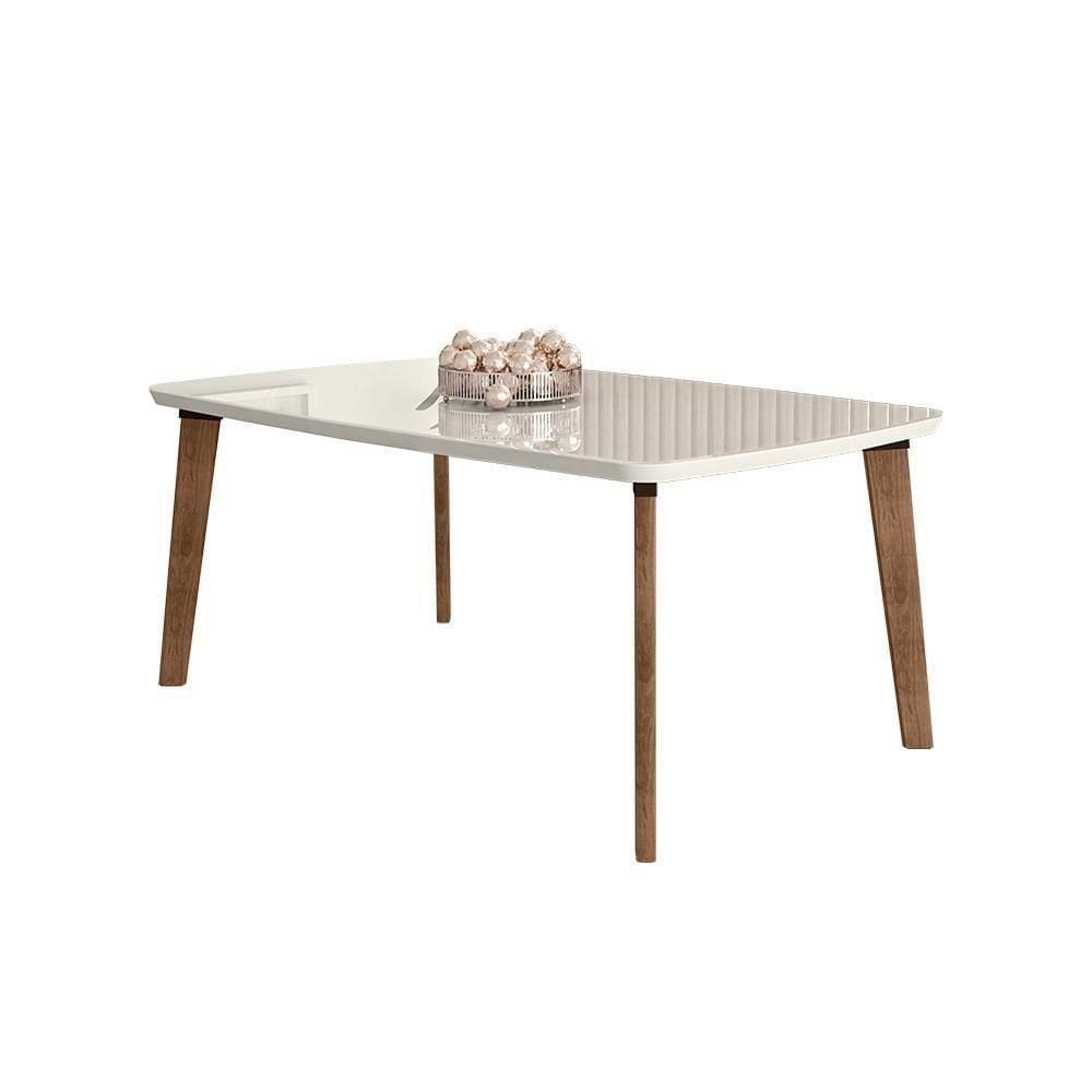 Mesa 1,70 X 0,90 Manchester Oblongo Off White