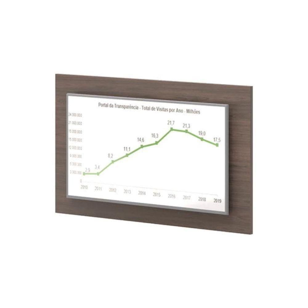 Painel Para 40 Polegadas Freijo Preto