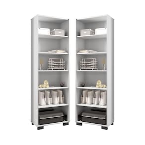 Conjunto 2 Livreiros Anastasia Branco Trama