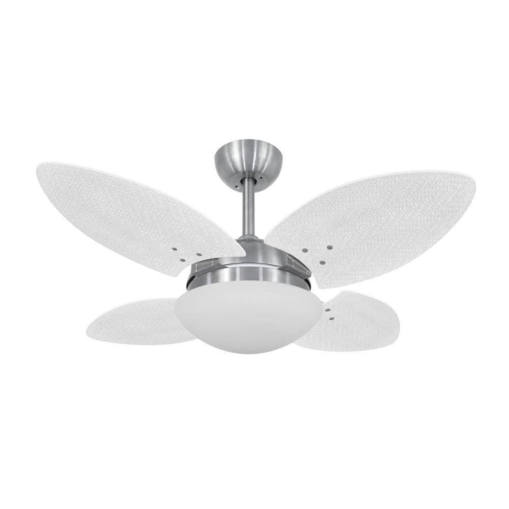 Ventilador De Teto Volare Mini Petalo Palmae Branco 110V