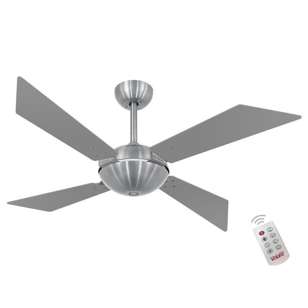Ventilador Volare Tech Off Titanio 110V E Controle Remoto