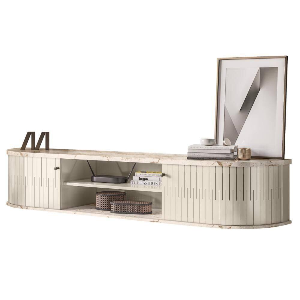 Rack Para `s De 75 Polegadas Génova Calacata Off White