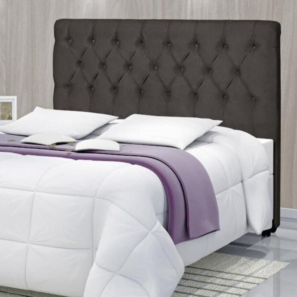 Cabeceira Barcelona Sued Chocolate 200 Cm