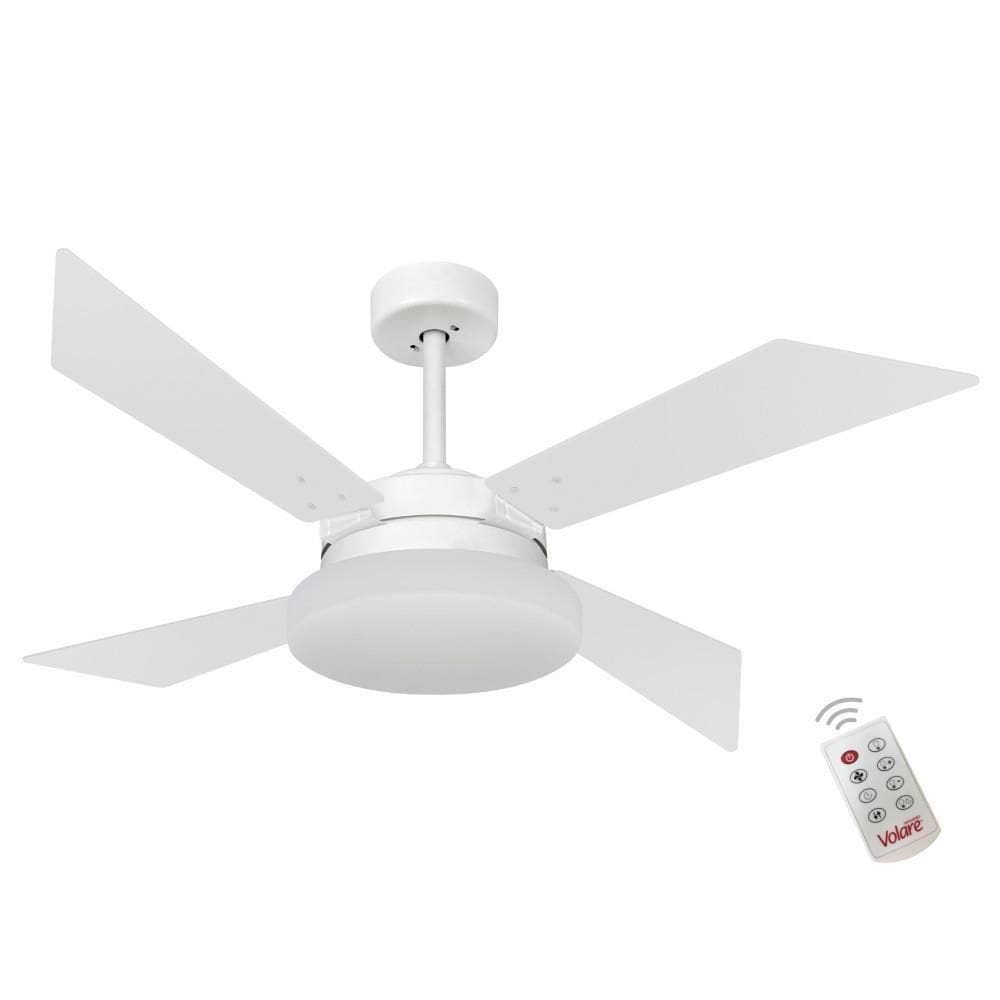 Ventilador Volare Tech Branco 220V E Controle Remoto