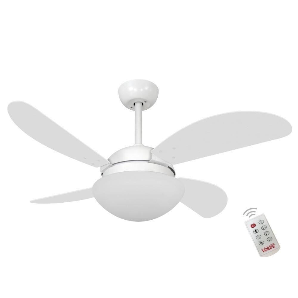 Ventilador Volare Fly Branco 110V E Controle Remoto