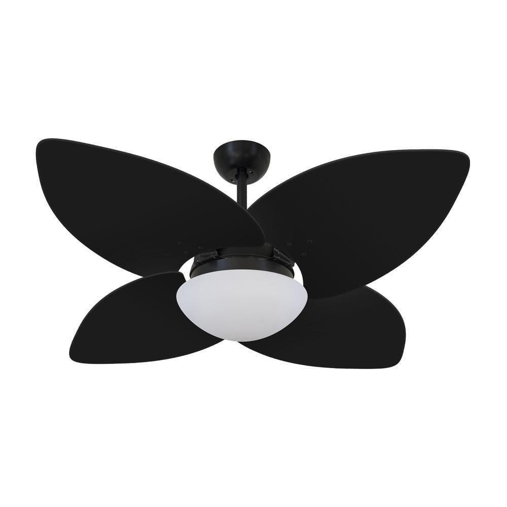 Ventilador De Teto Dormamu Nero 4 Pás Preto 110V