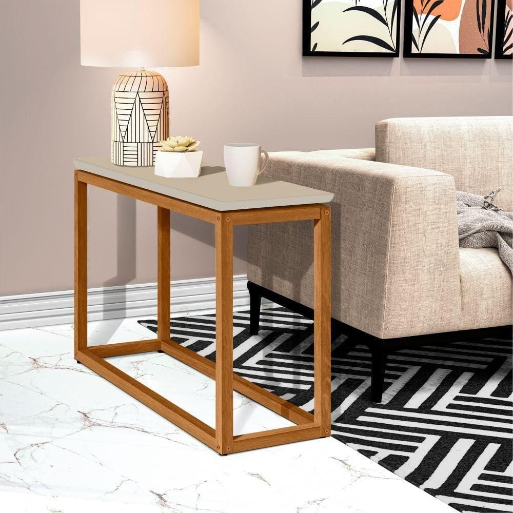 Mesa De Apoio Roma Off White Nature