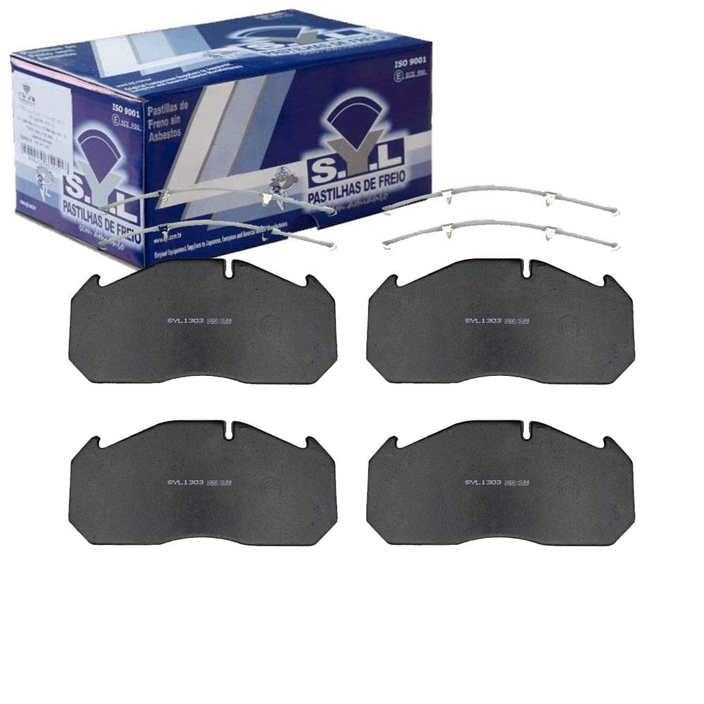 Pastilha De Freio - Mb O 340 1991 A 1994 / Mb O 350 1991 A 1994 / Mercedes O 04 1991 A 1994 / O 404 1991 A 1994 - Syl1303