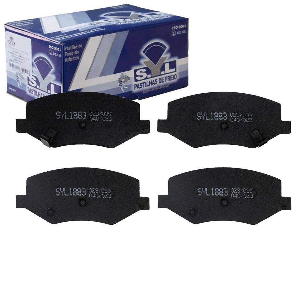 Pastilha De Freio Dianteiro - T40 1.5 Jet Flex 16V 2018 A 2021 / T40 1.6 16V 2019 A 2022 / T5 1.5 Jet Flex 16V 2016 A 2019 - Syl1883