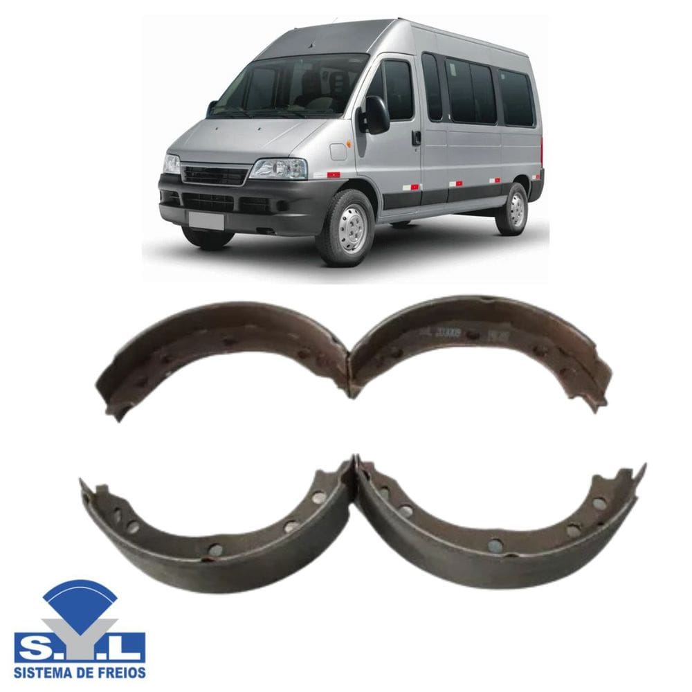 Sapata De Freio Traseiro - Ducato Maxi Combinato 2.8 Turbo 2000 A 2003 - 203009