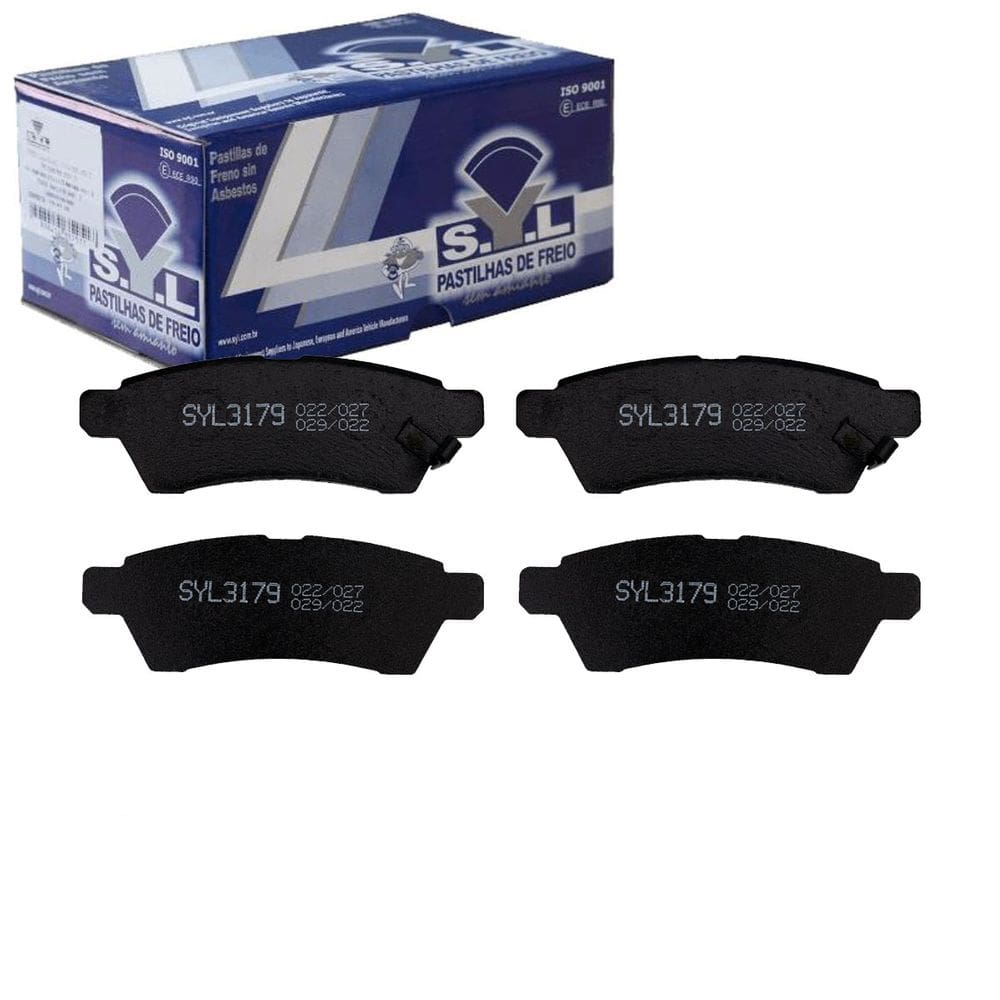 Pastilha De Freio Traseiro - Frontier Sel 2008 A 2011 / Xterra 2005 A 2008 - Syl3179