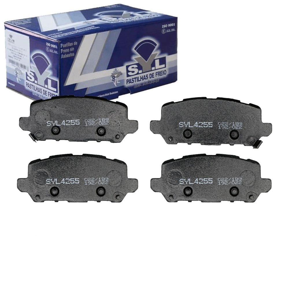 Pastilha De Freio Traseiro - Accord 2013 A 2016 / Hr-V 1.5 16V 2020 A 2022 / Hr-V 1.8 2015 A 2018 - Syl4255