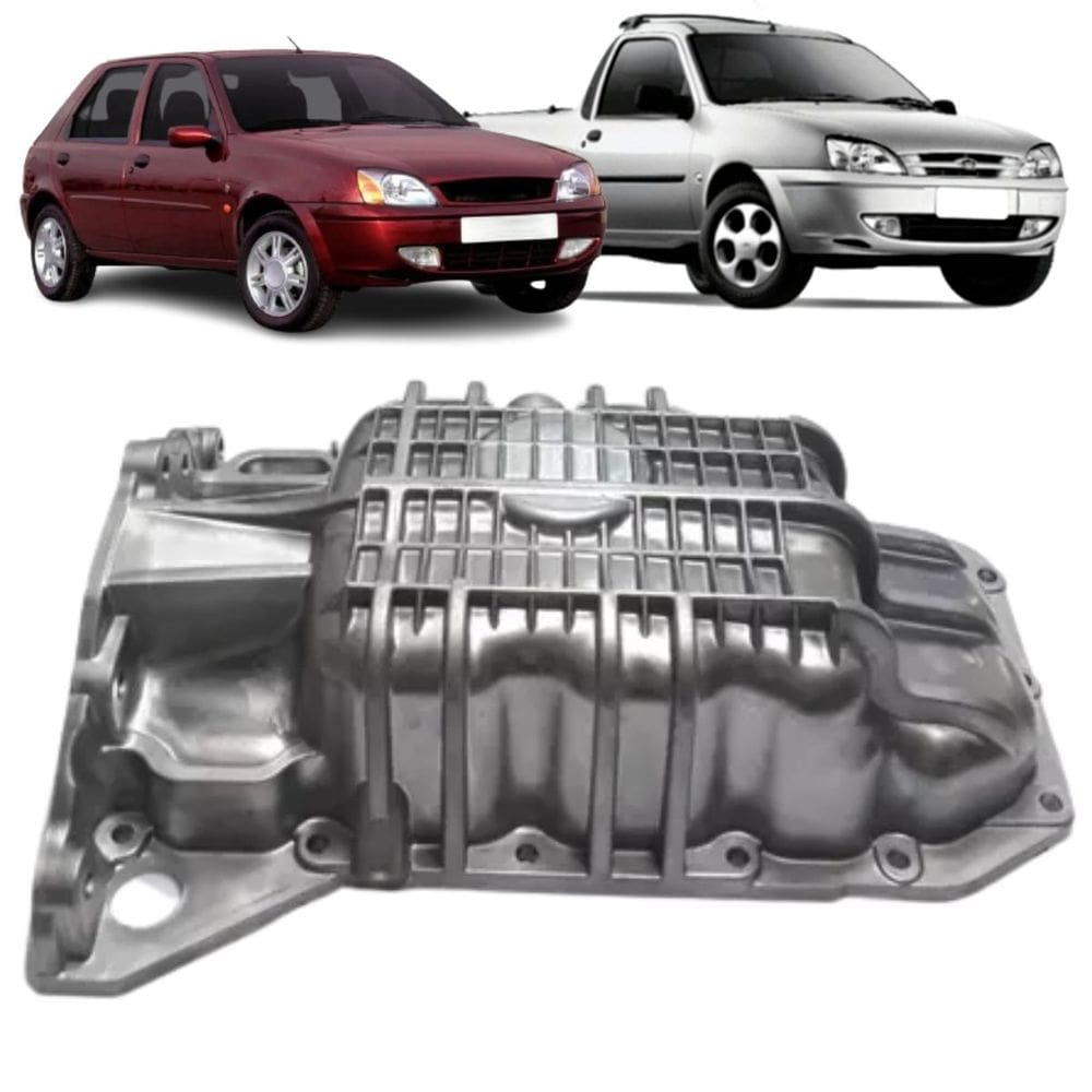 T-675 - Carter Motor Aluminio - Fiesta / Courier 1.4 16V 97 / 99 - Templa