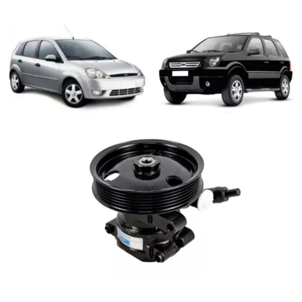 Abdh06003 - Bomba Direcao Hidraulica - Fiesta 1.0 Supercharger 02 Em Diante - Auto Star
