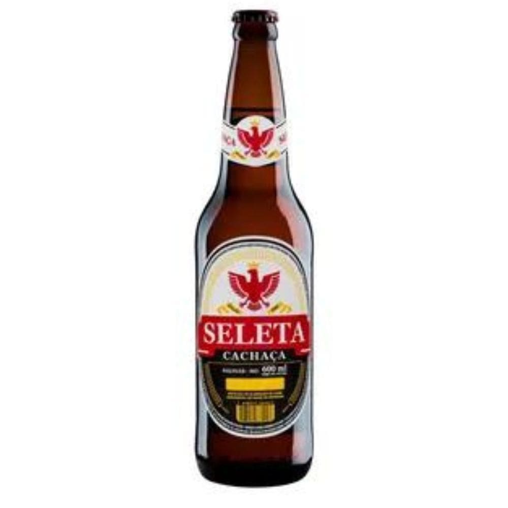 Cachaça Seleta Ouro Garrafa 600ml