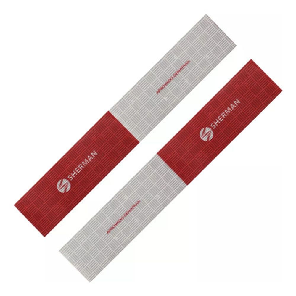 500Unid Faixa Refletiva Plástico Lateral Caminhão Van 30X5Cm