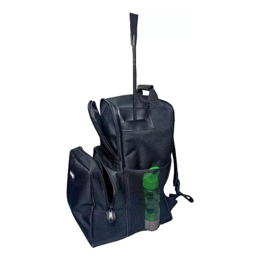 Mochila Porta Capacete Bota Hipíca Montaria Preto Ventury